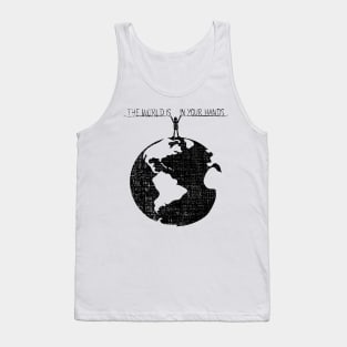 'The World Is In Your Hands' Food and Water Relief Shirt Tank Top